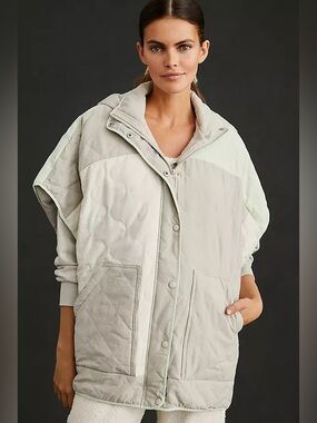 Anthropologie Daily Practice Oversize Poncho